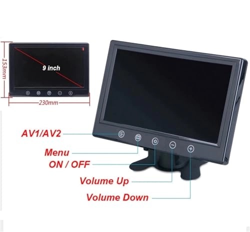 dual lens truck camera kit - Night vision 752*582 pixels