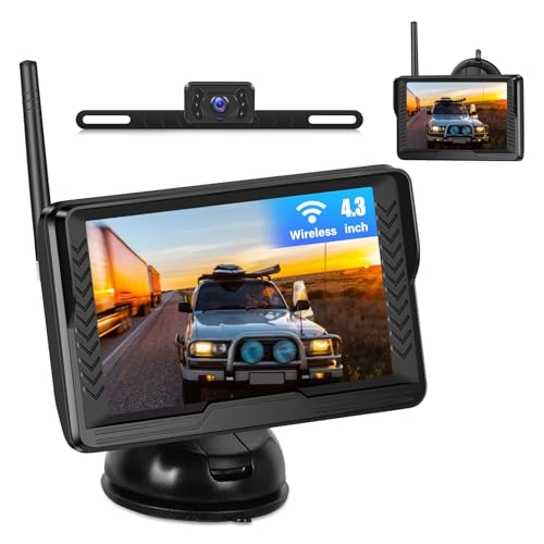 Wireless Rear View Camera Kit - Night Vision Wireless 1080P