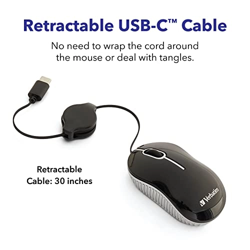 Mini Travel Optical Mouse - USB