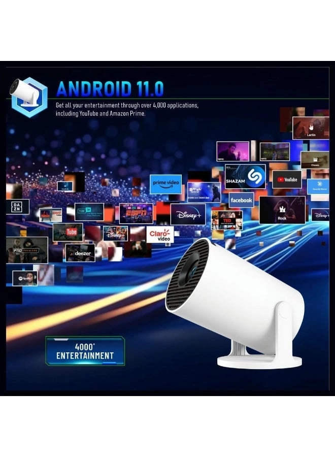 Mini Smart Projector 170 ANSI Lumen 1920x1080