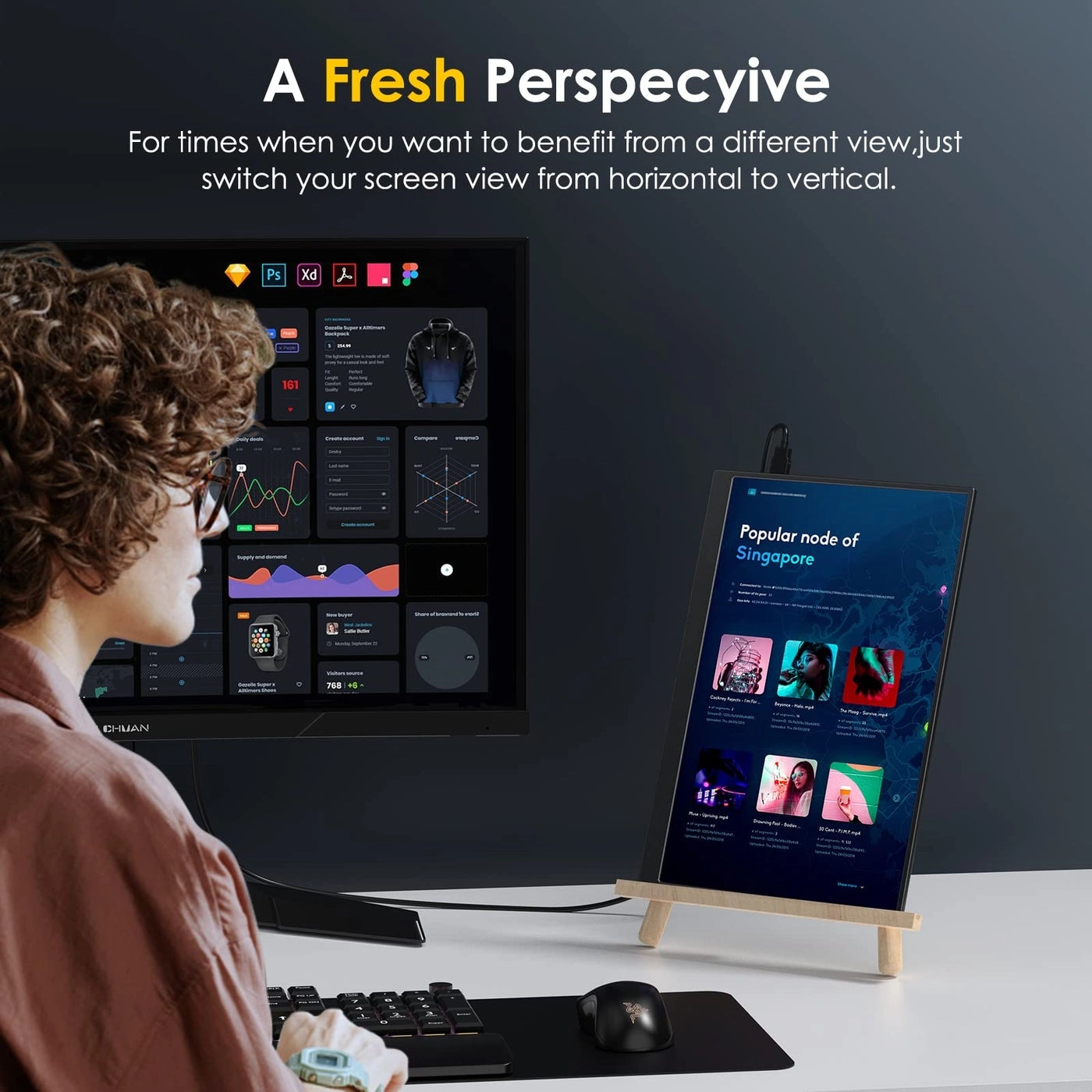 M133Q1 - 2560x1600 13.3 Inches