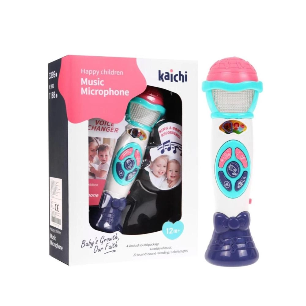 Happy Children Music Microphone Toy - Suitable for 12 months and above