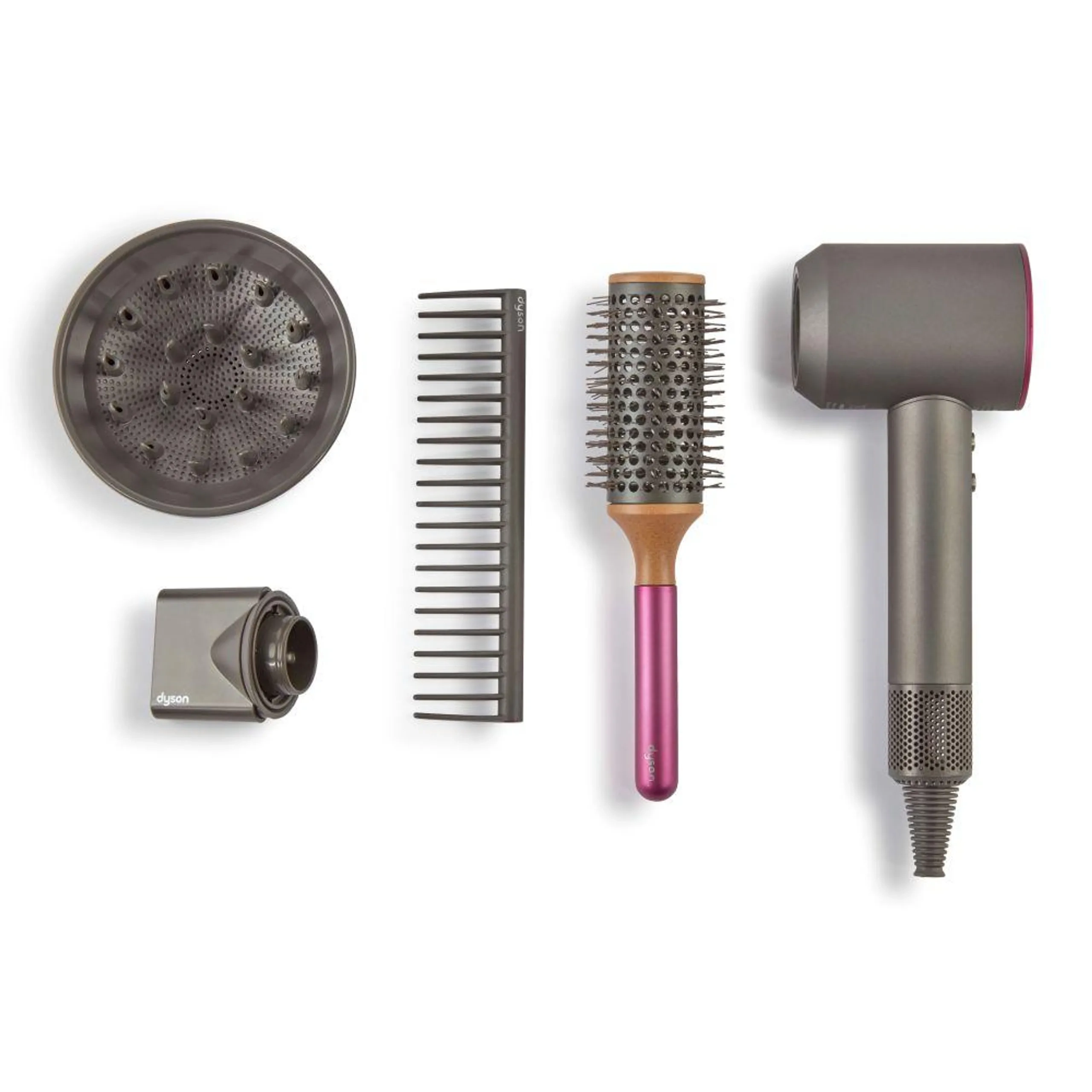 Casdon Supersonic Styling Toy Set - Lights up Blows real air Includes nozzle diffuser brush comb (31971811-73250)