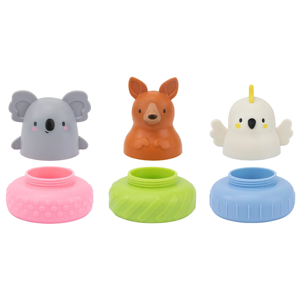 Mix & Match Bath Mates - Aussie Animals Suitable for 0 month and above