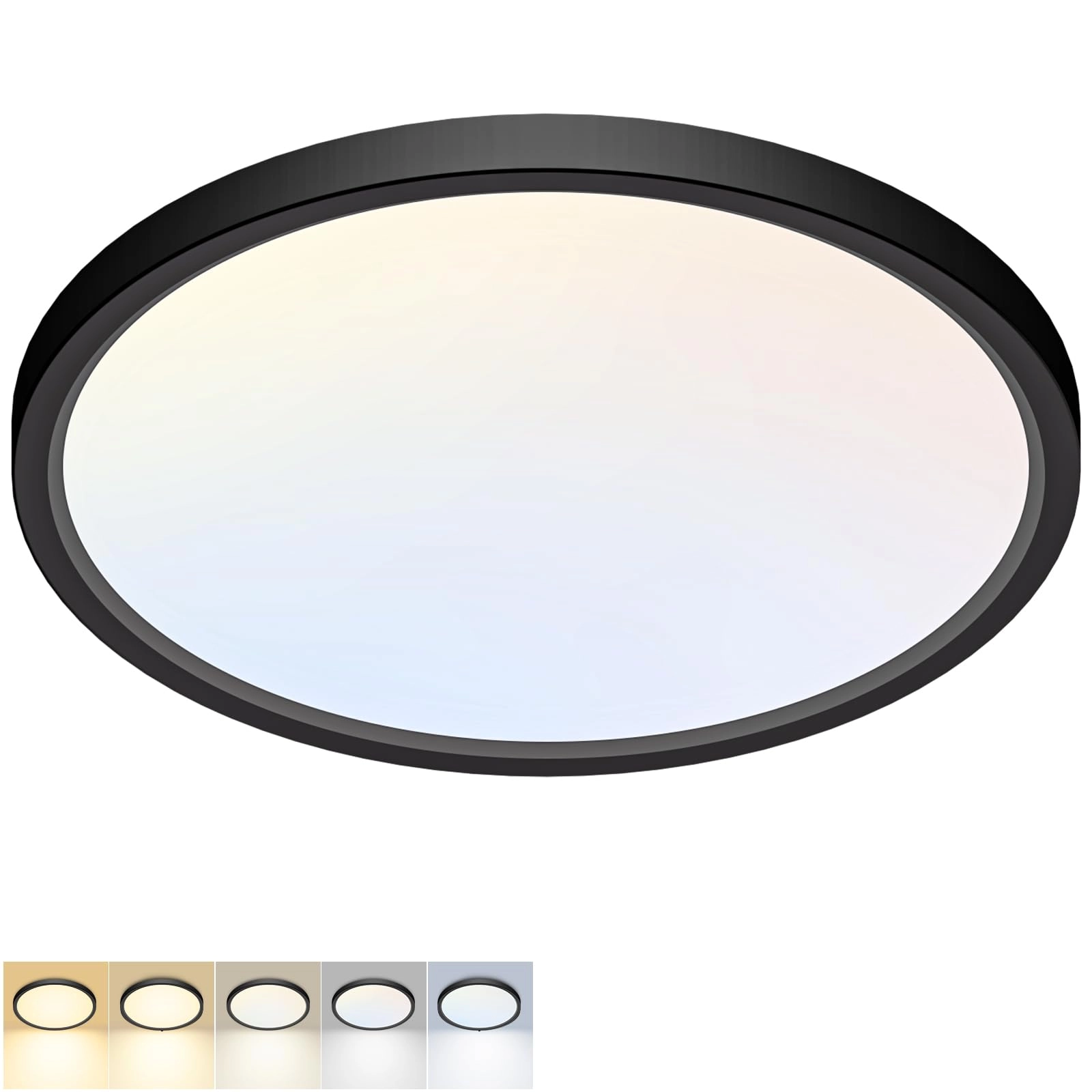 fairdeer LED Flush Mount Ceiling Light - 3000K/3500K/4000K/5000K/6500K