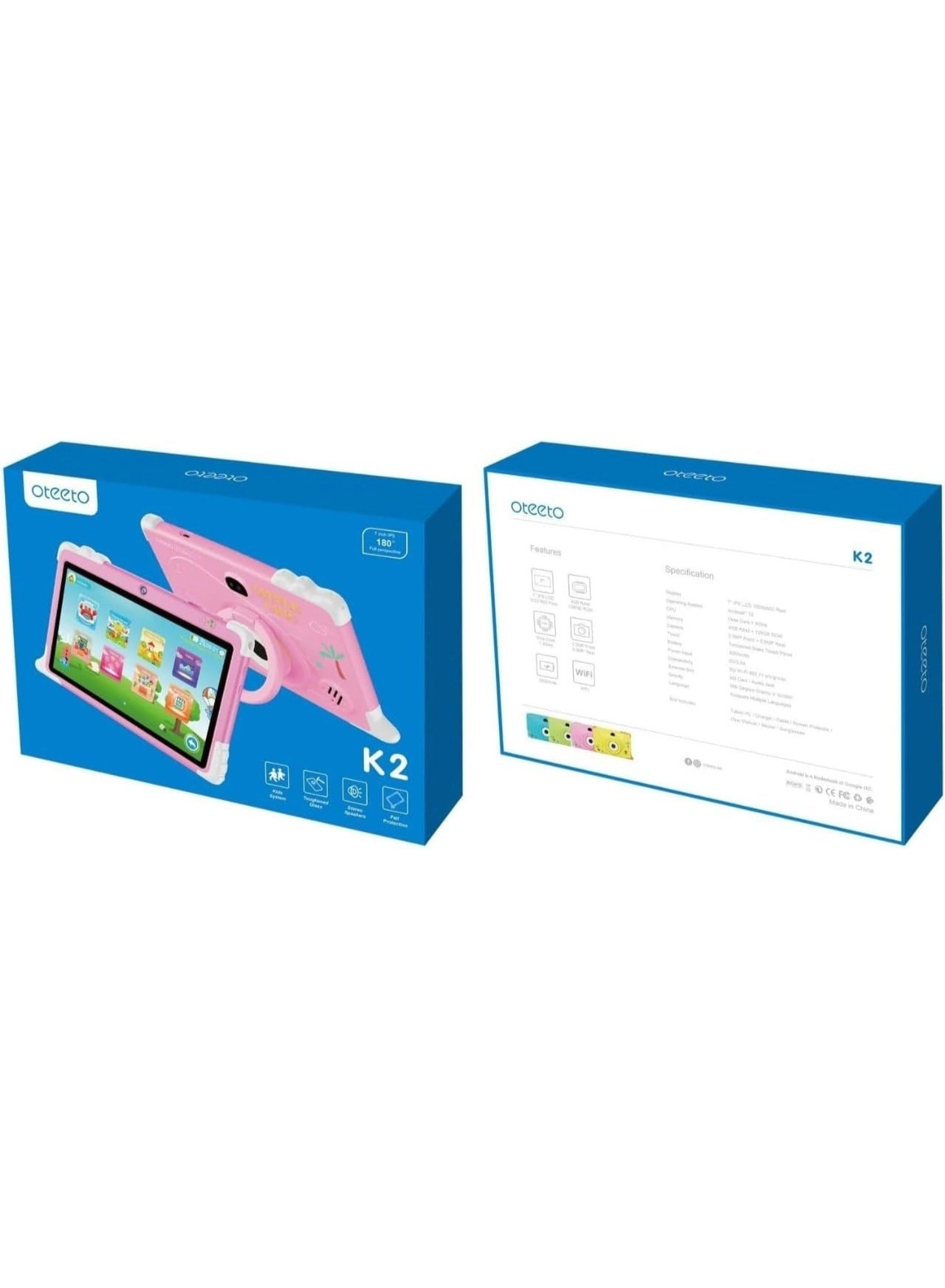 K2 Tablet - 4GB 7 Inch 128GB