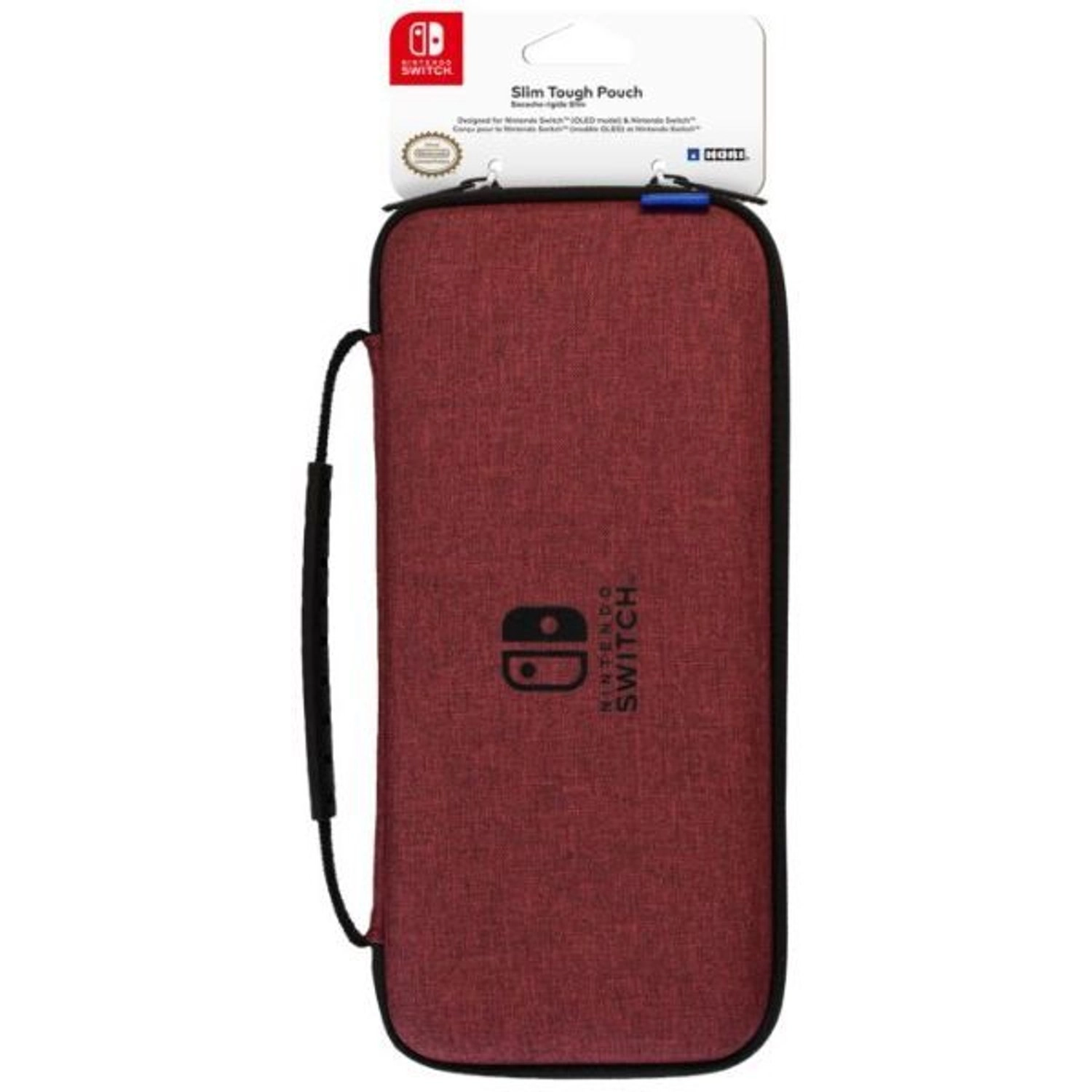 Case For Nintendo Switch OLED - Holds 10 Game Cards Red