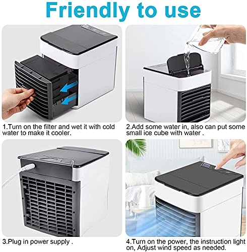 USB Desk Fan - Bedroom Office Kitchen Car Home