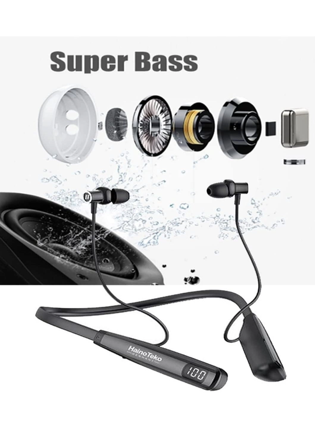 Neckband Earphones Wireless Earphone