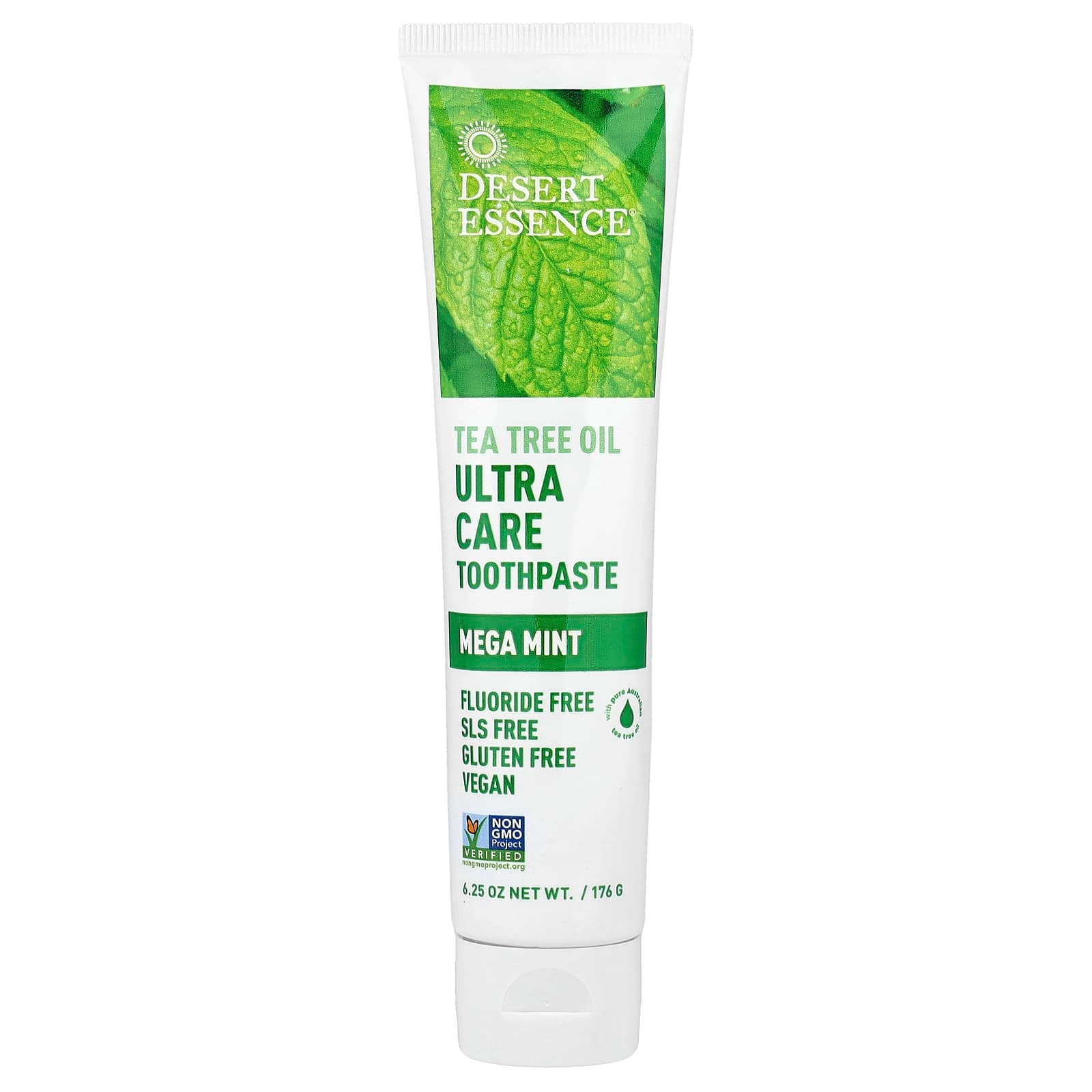 Desert Essence Ultra Care Tea Tree Oil Mega Mint Toothpaste 176 g