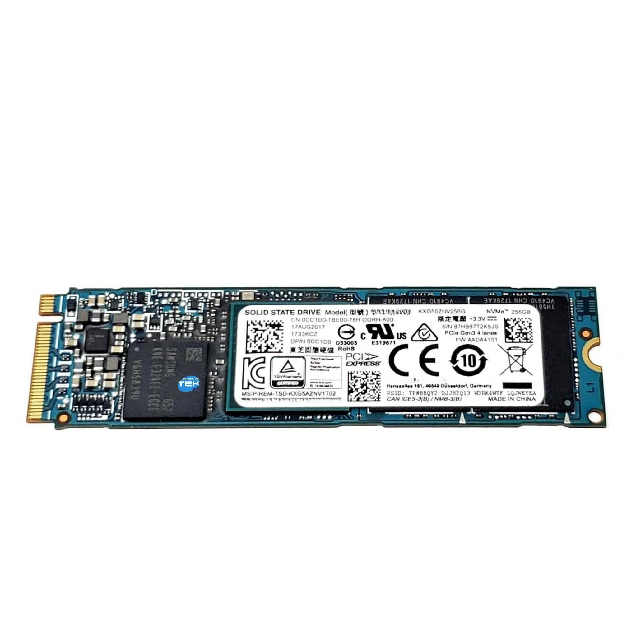(Refurbished) XG4 - 256GB M2