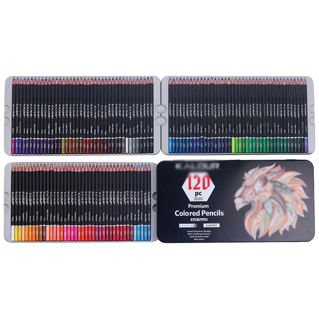 Coloured Pencils - 120 Pcs