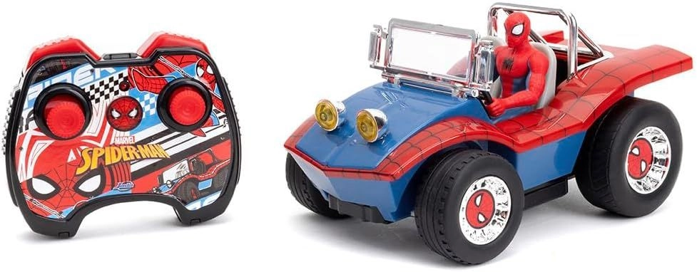 Jada Marvel Spider-Man RC Buggy Vehicle Playset - 1:24