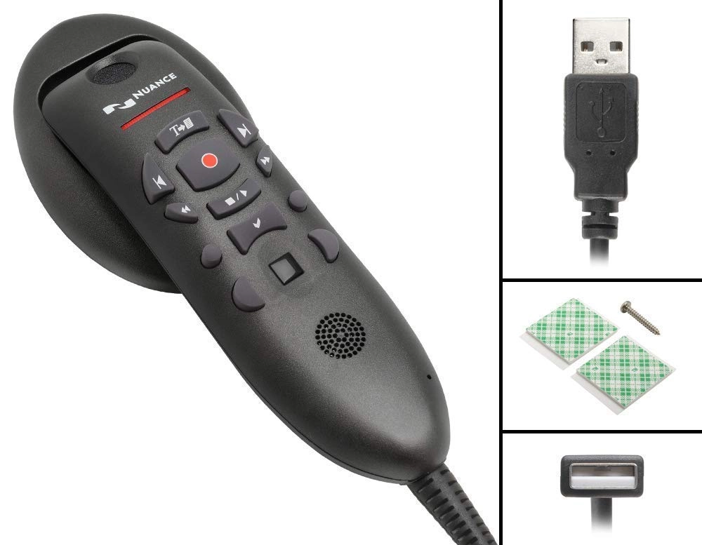 Dragon Medical Nuance PowerMic III USB Microphone
