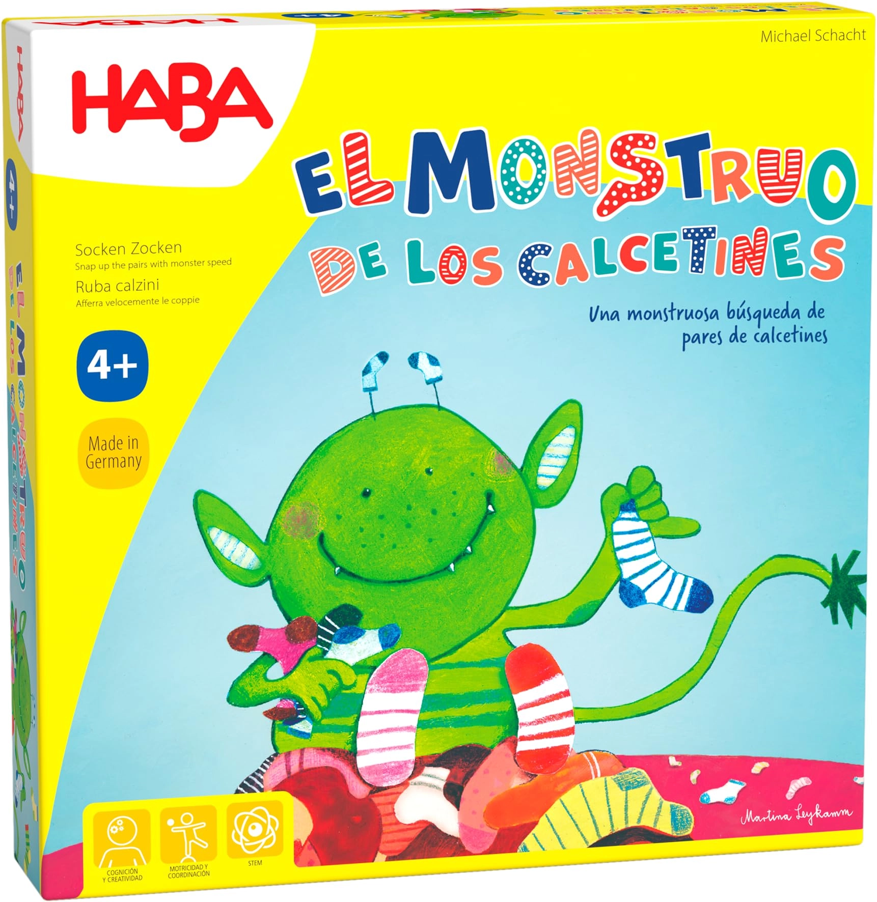 HABA Sock Monster ESP - 4 years and up
