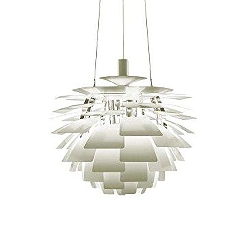 Creativity Personality Chandelier - E27 1-Light Outer white inner chrome 38*40cm