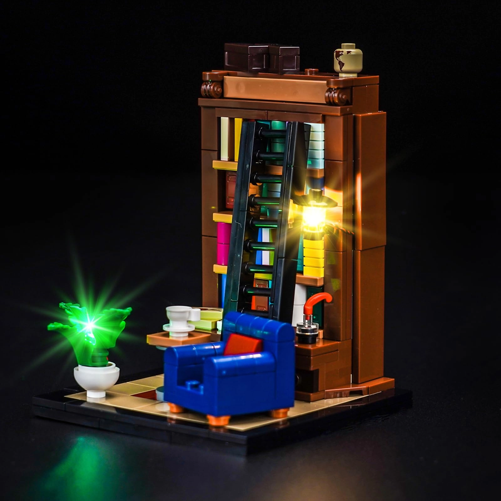 Hilighting Led Light Kit (40698) - Compatible with Lego Ideas Books Are My Passion USB 5V