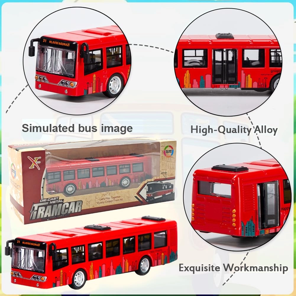 Bus Model Car - 1pcs