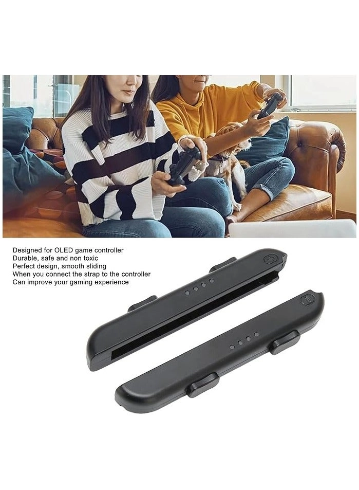 Joy Con Controller Wrist Strap - Black 2 Pcs