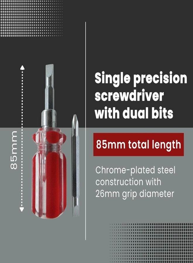 Mini Stubby Slotted and Phillips Screwdriver