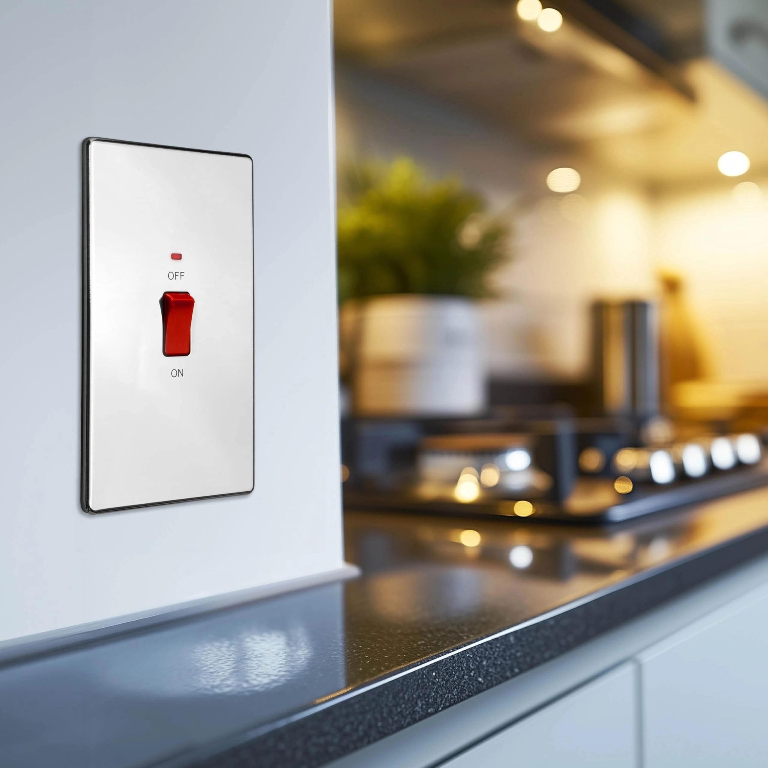 FPC72 - 45A Double Pole Cooker Control Switch Unit