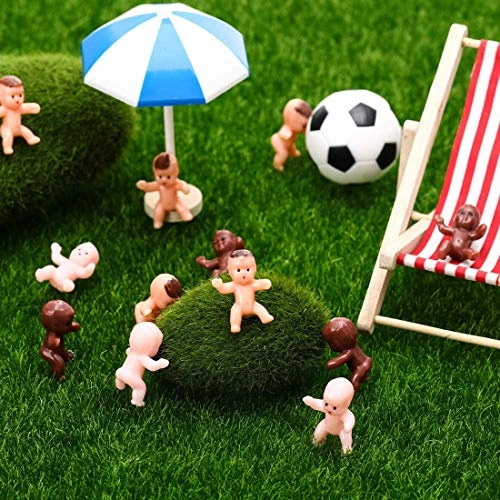 Mini Plastic Babies Doll - 60 Pieces Baby Shower