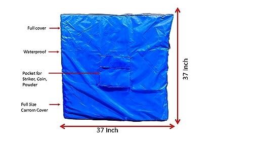 Platinum Carrom Board - Full Size Cover Extra Pocket