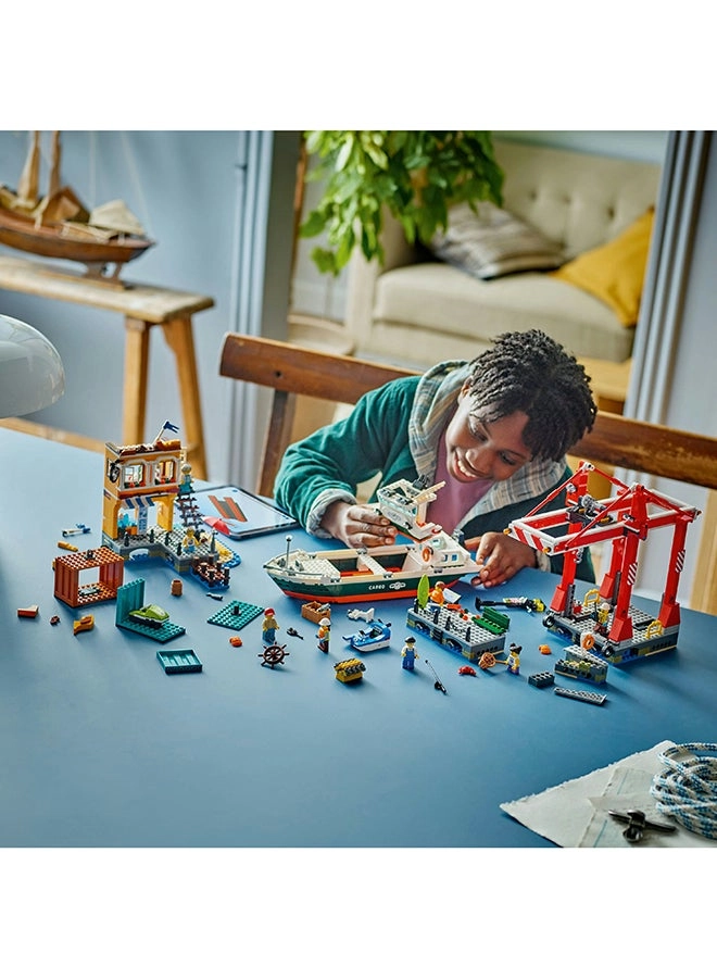 LEGO City Seaside Harbour with Cargo Ship (60422)