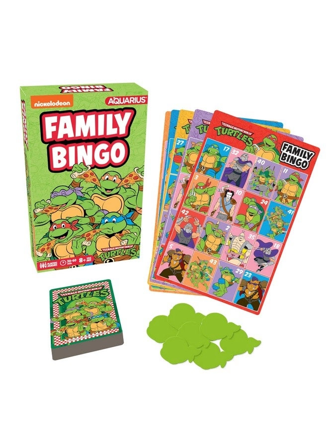 Aquarius Teenage Mutant Ninja Turtles Bingo Game - English Ages 6 and Up