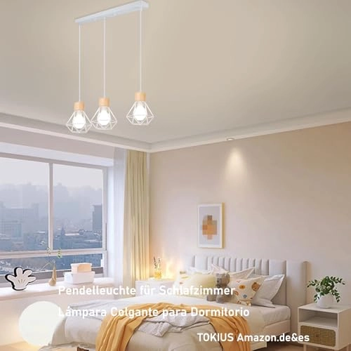 Pendant Lamp - 3-Bulb E27 16 cm