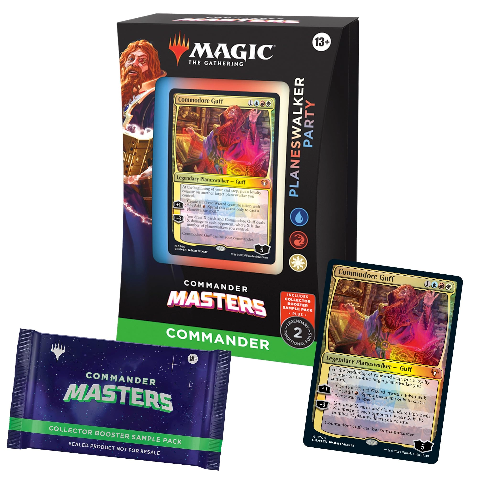Wizards of the Coast Magic The Gathering: Commander Masters Commander Deck - Planeswalker Party