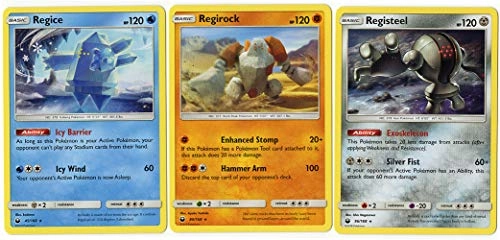 Legendary Set - REGICE REGIROCK REGISTEEL - Celestial Storm 3pcs