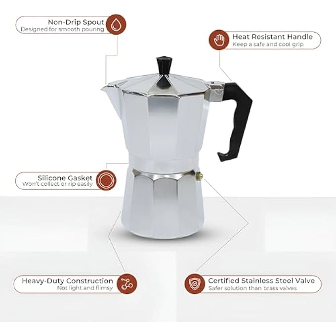 Moka Pot - 6 Cup