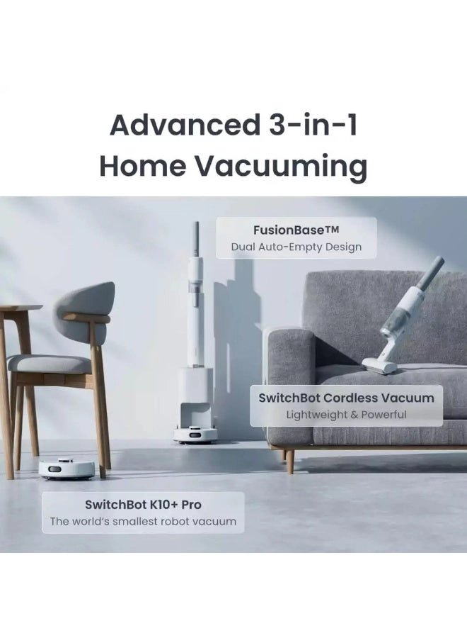 K10+ Pro Combo - Dual Dust Collection Station Cordless Vacuum
