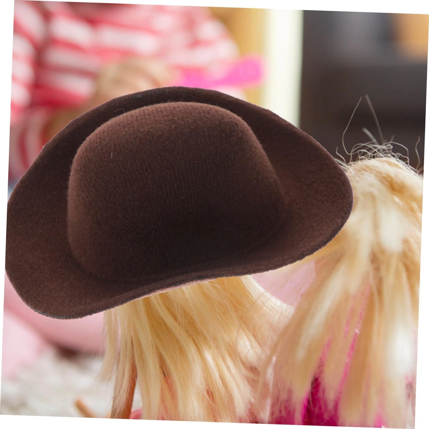 Mini Cowboy Hat - 6Pcs 9X6.5X3CM