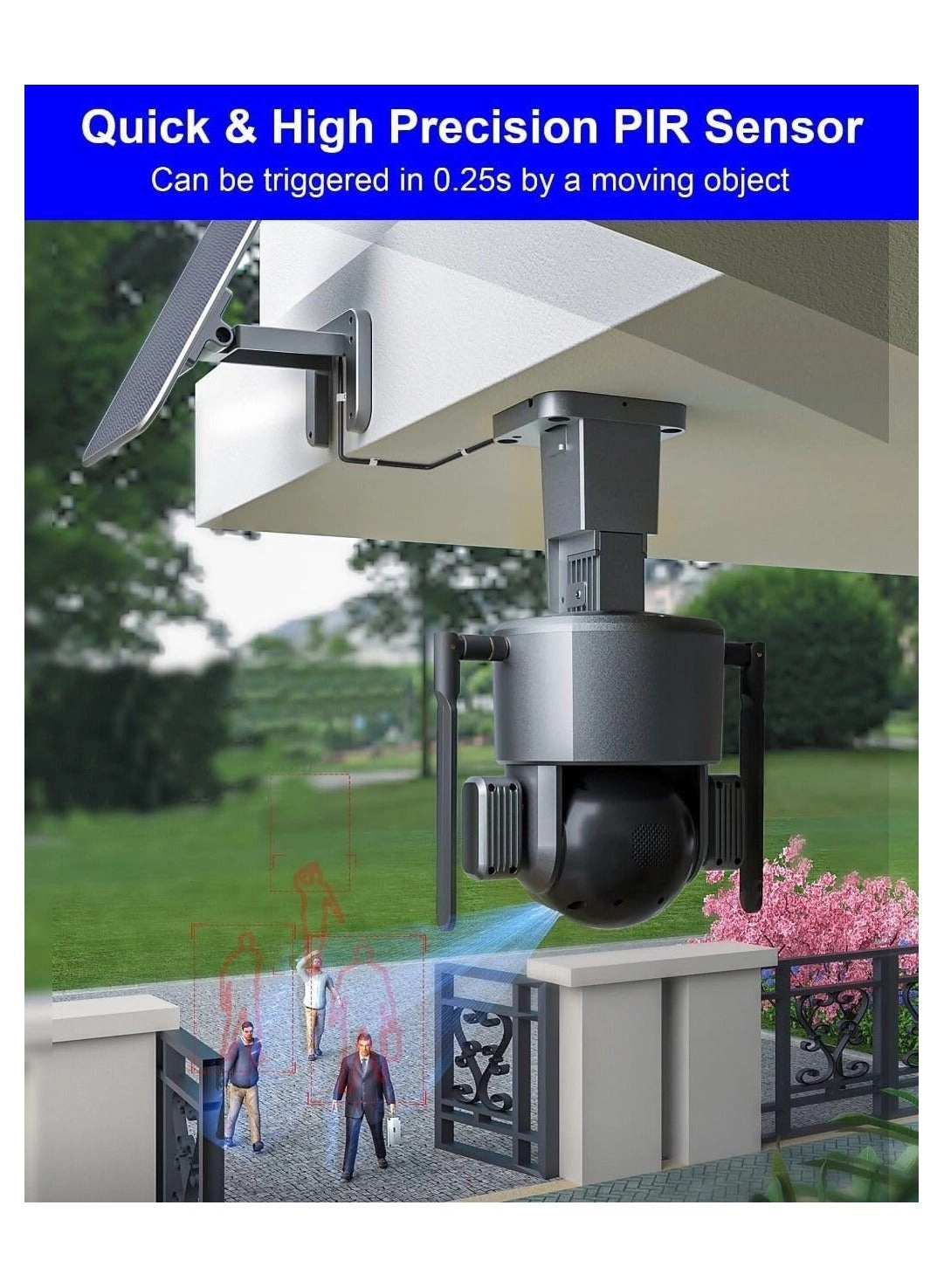 Solar Security Camera 4K