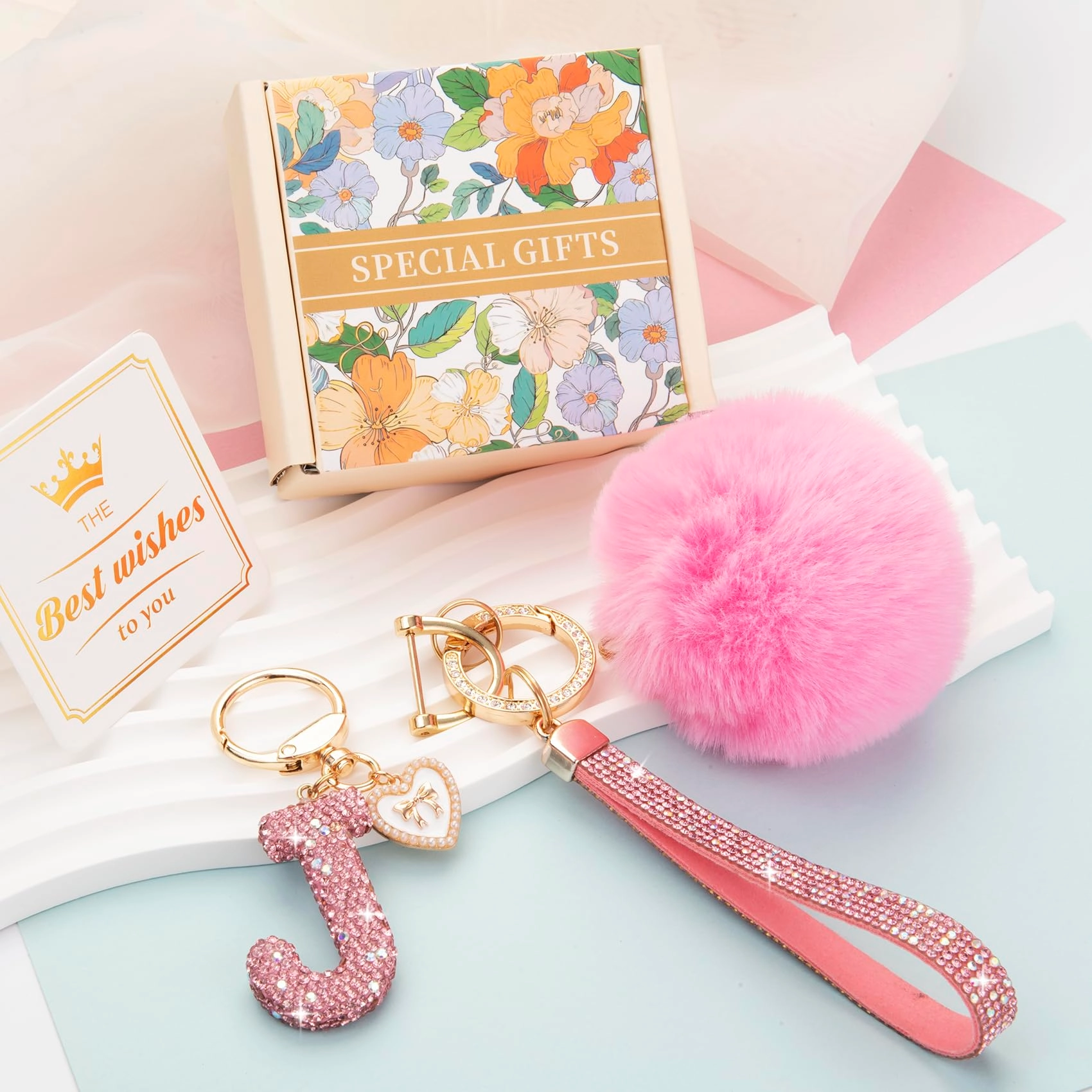 Initial Keychain - Letter