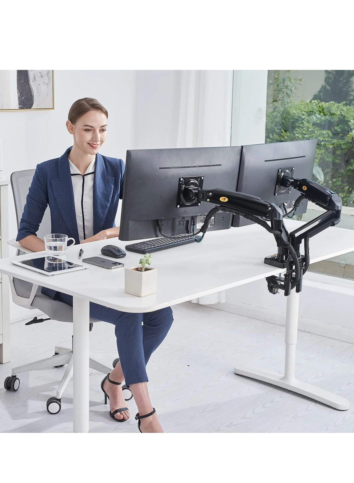 F160B - Dual 17-27 Inch