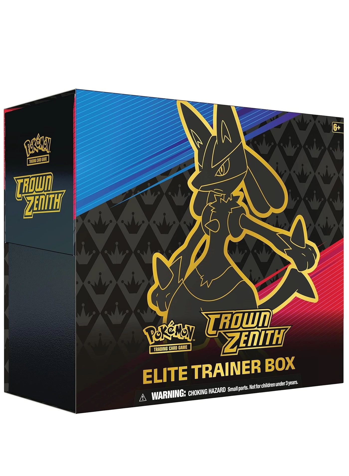 Crown Zenith Elite Trainer Box Exclusive Lucario Sleeves - 65 pcs