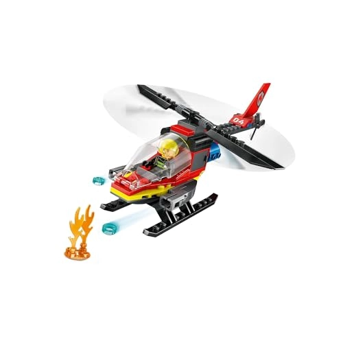 City Fire Rescue Helicopter (60411)