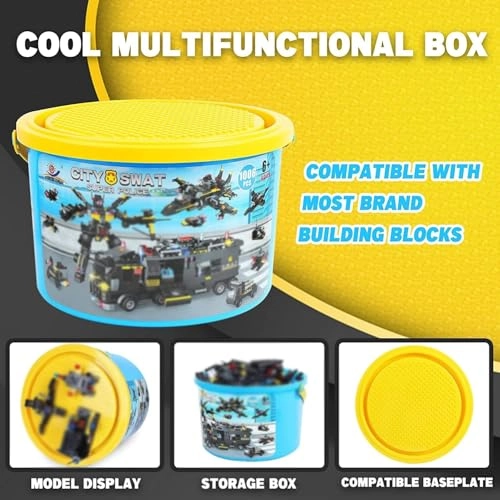 City Police SWAT Set - 9 Models 1006 pcs