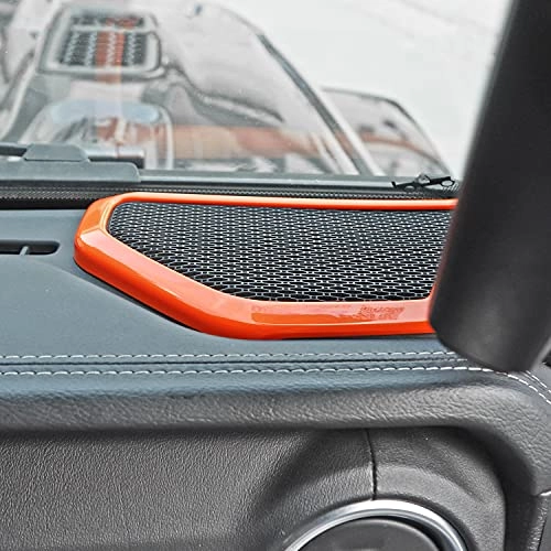 A pillar Speaker Decoration Cover Trim - Wrangler JL JLU & Gladiator JT 2018 2019 2020 2021 2022 2023 2024 A-Pillar