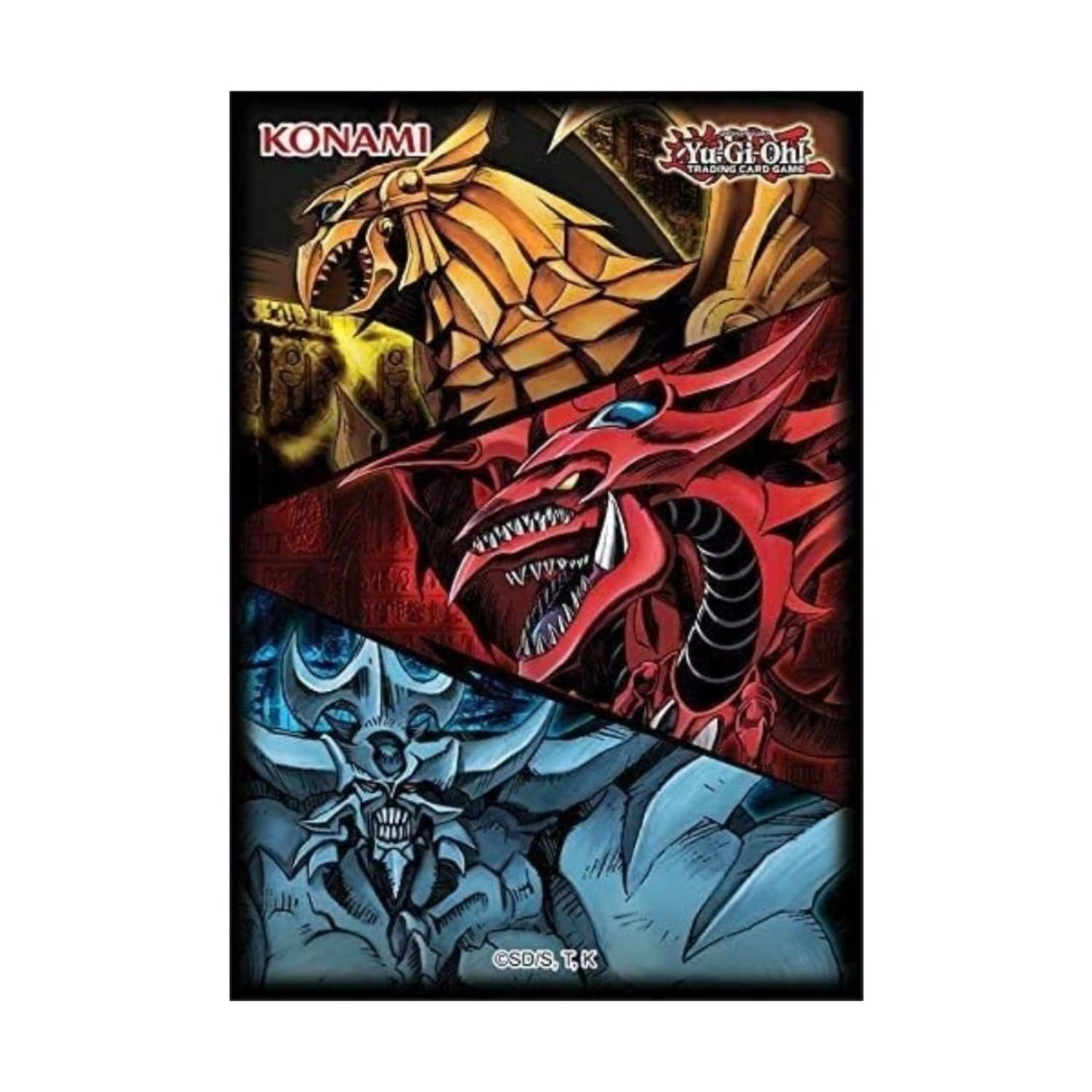 Yu-Gi-Oh! Slifer Obelisk & Ra Card Sleeve - 50pcs