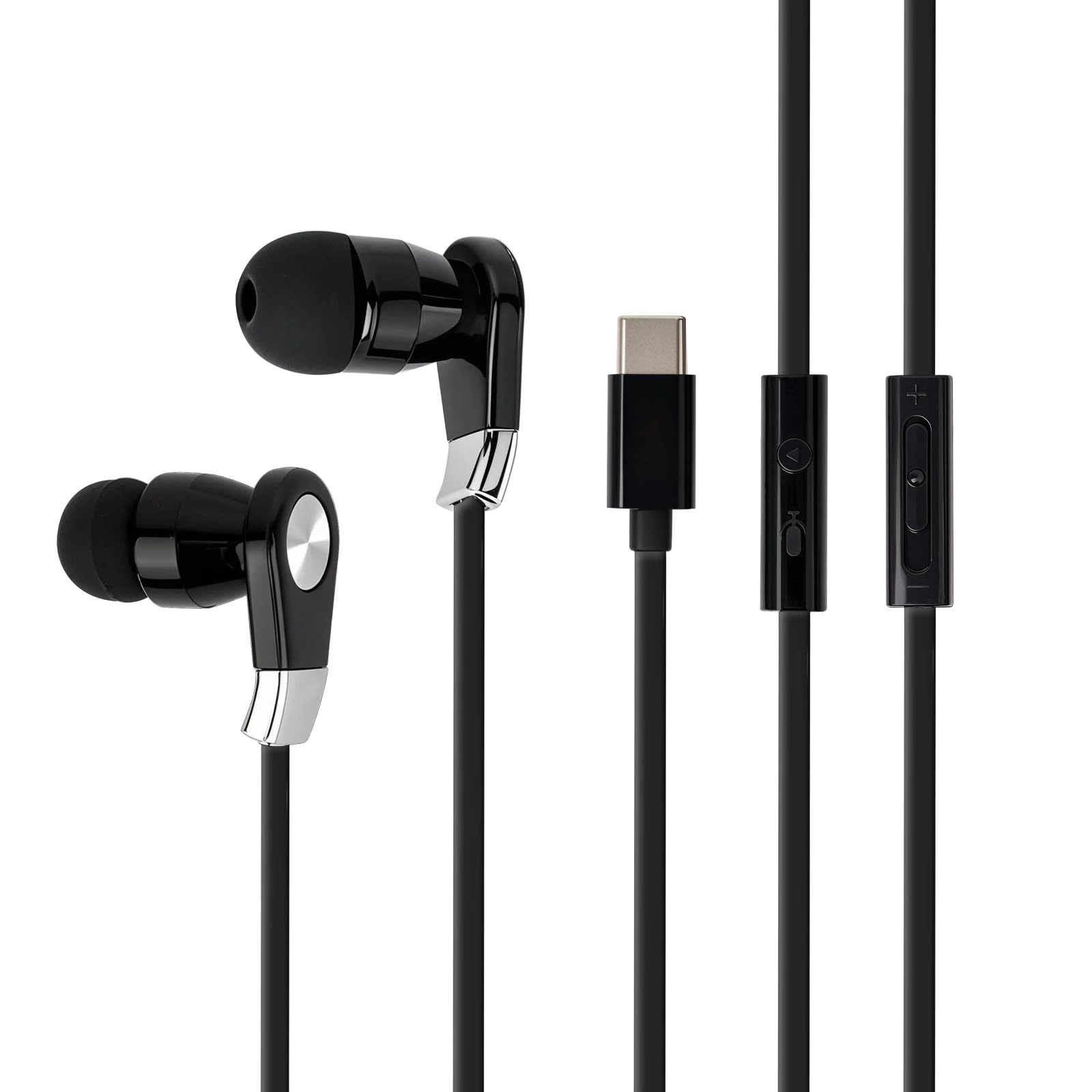 LANDIBO USB C Headphones Wired Earbud