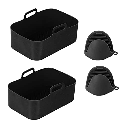 Air Fryer Silicone Pot - Silicone 2pcs