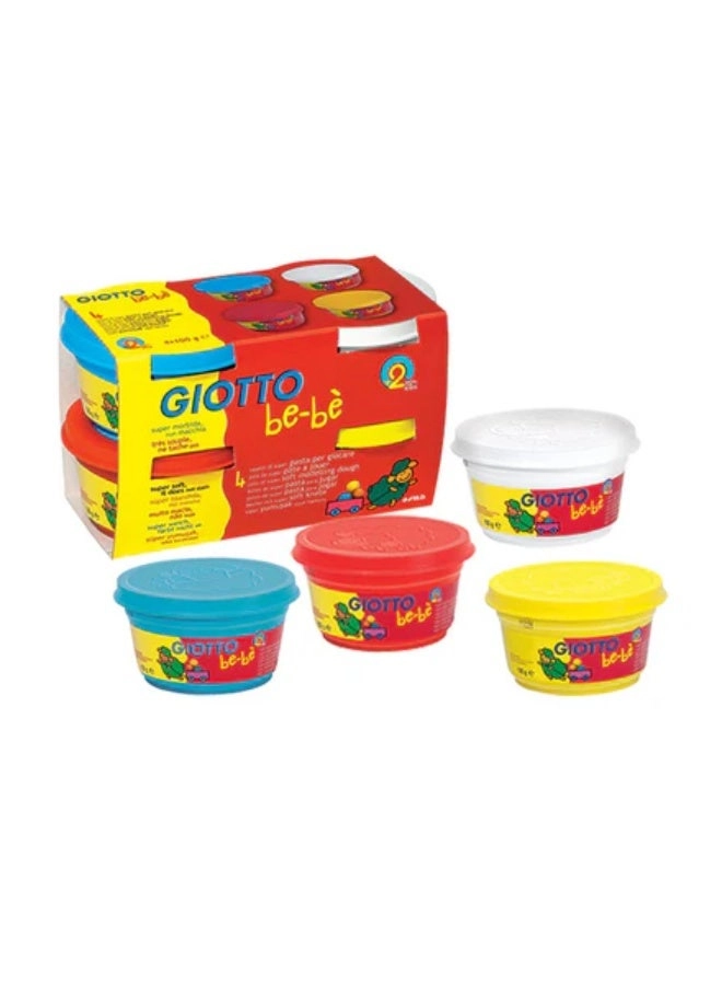Giotto Super Soft Modelling Dough - 4x100g