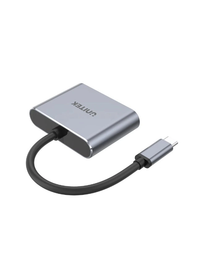 USB-C To HDMI And VGA Adapter - USB-C 4K@30Hz