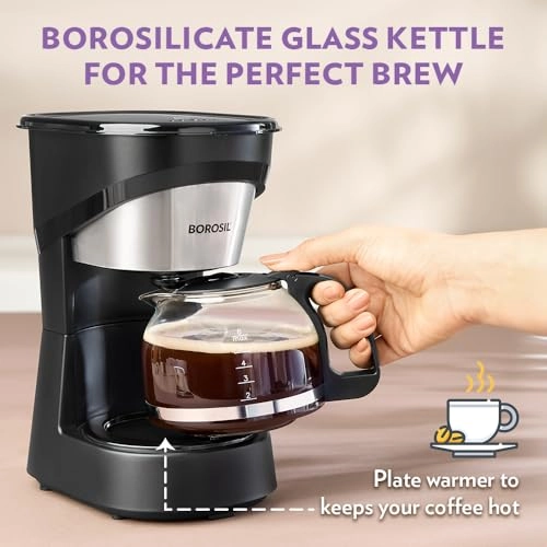 Brew Pro - Anti-Drip Auto Shutoff Keep Warm Plate