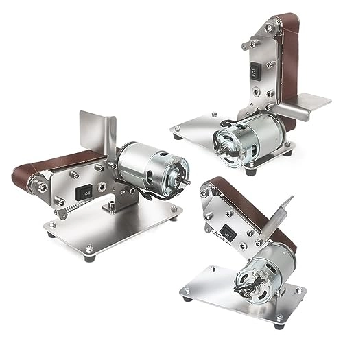 Mini Belt Sander - 7 Variable Speed 10 Sanding Belts