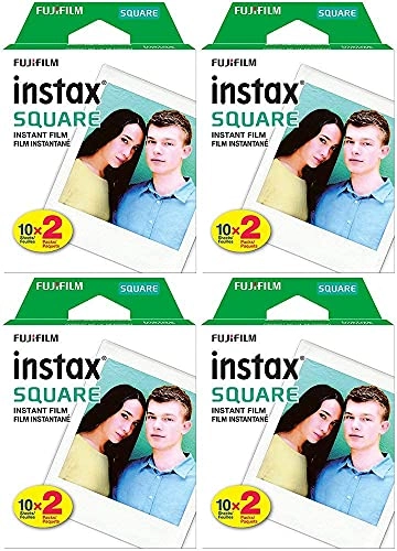Instax Square - 4 Boxes (20 Prints) Pack